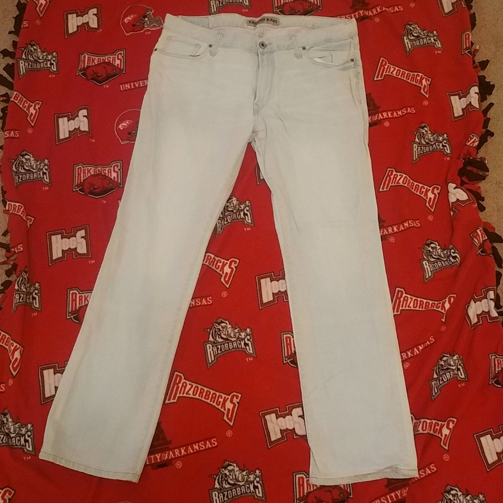 Express Men's Straight Leg Jeans